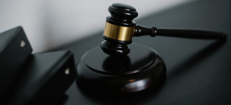 Wooden gavel